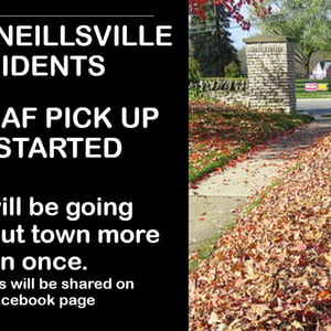 CITY OF NEILLSVILLE RESIDENTS - LEAF PICKUP